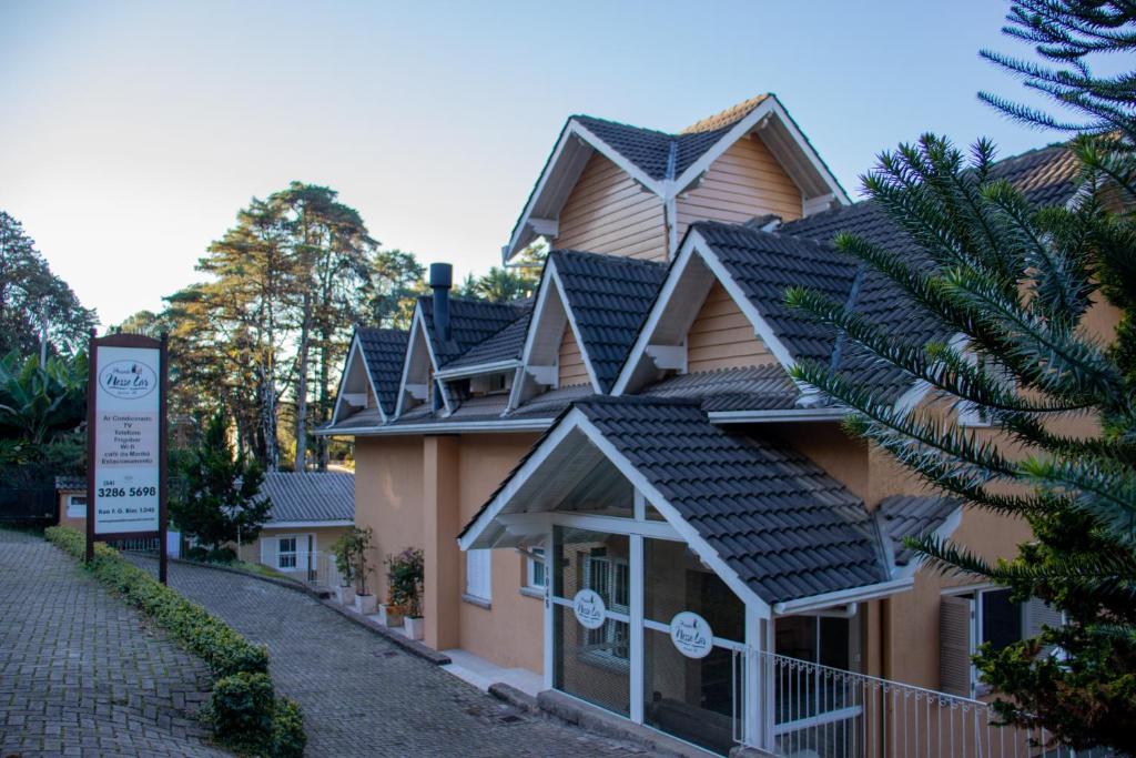 Bygningen som kroen ligger i