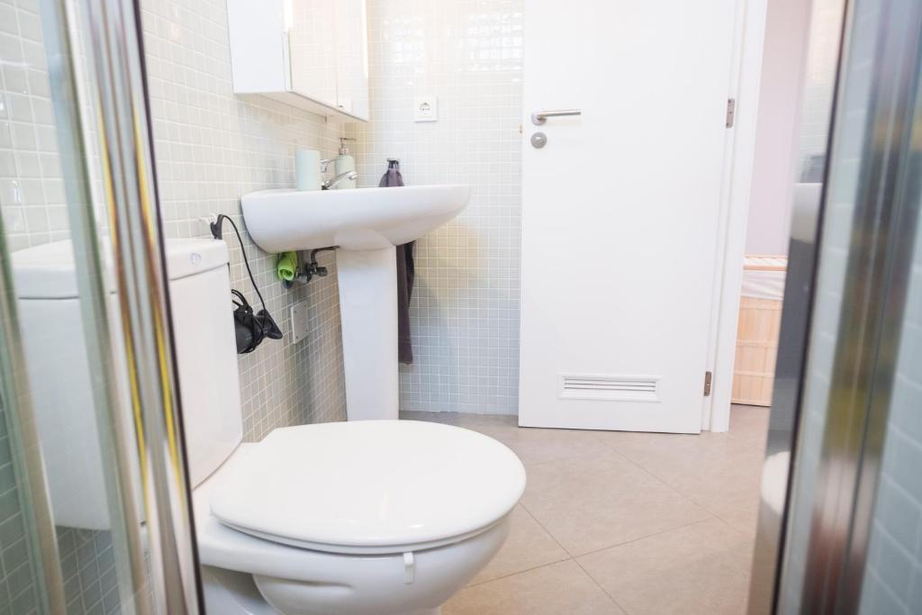 A bathroom at Viviendamedano
