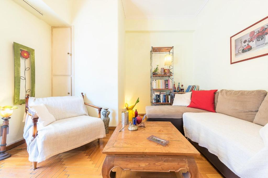 Fotografia z galérie ubytovania Central penthouse with amazing city and Lycabettus view v Aténach