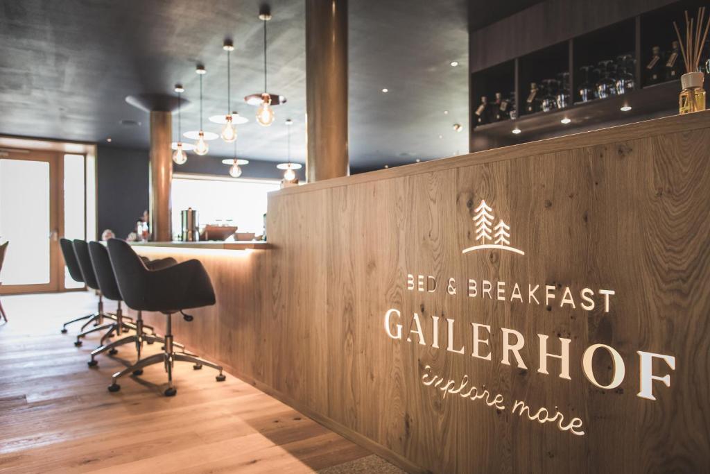 Certifikát, hodnocení, plakát nebo jiný dokument vystavený v ubytování Gailerhof Hotel B&B Superior
