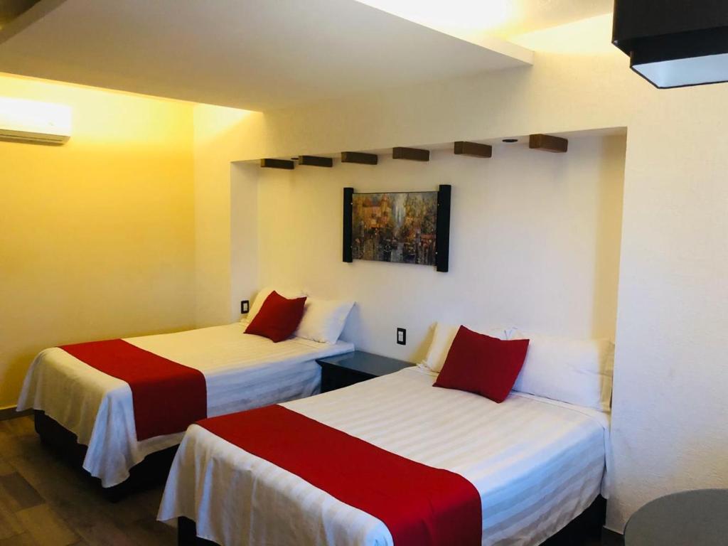 Hotel Campestre Don Luis - Deluxe Queen Room Mit Zwei Queensize -Betten