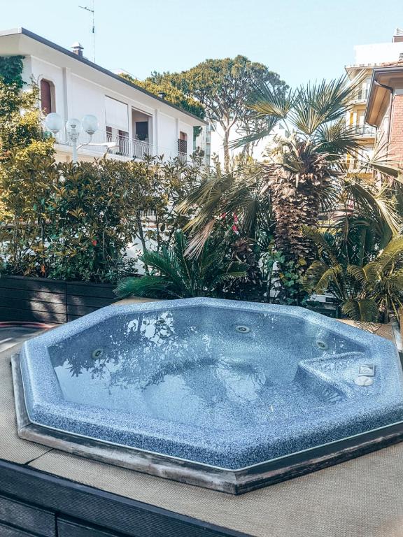 Bazén v ubytování Hotel Luna Riccione e Aqua Spa Only Adults +12 nebo v jeho okolí