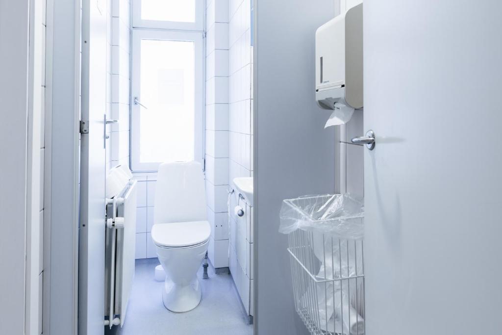 Koupelna v ubytování City Hotel Nebo