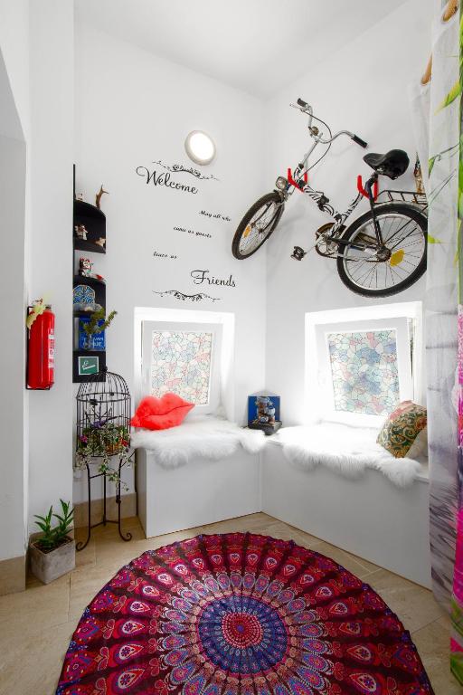 Posteľ alebo postele v izbe v ubytovaní Micro Apartment SUNI2