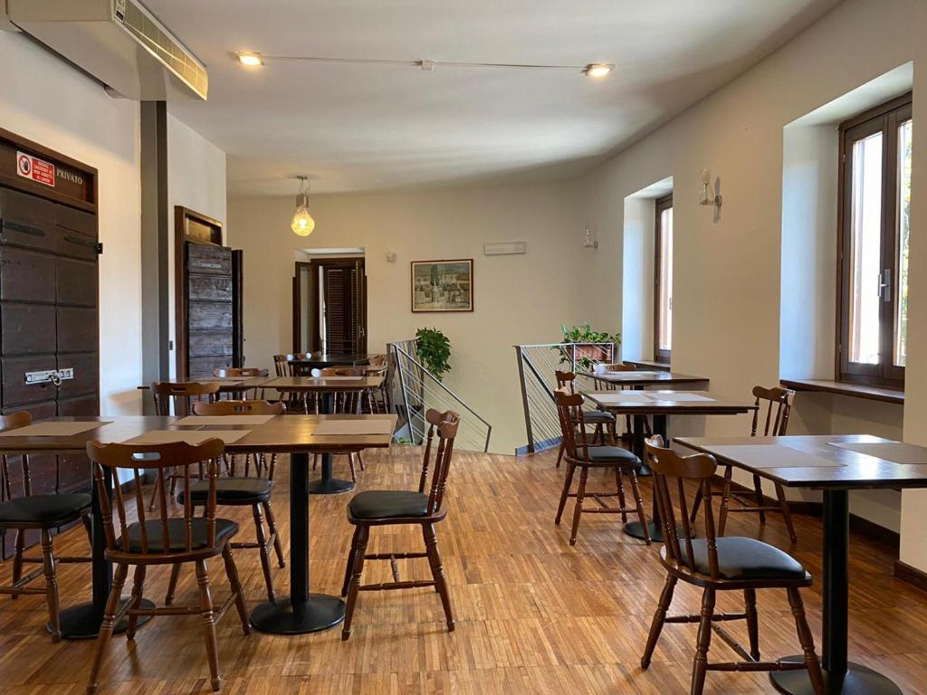 Restaurace v ubytování Hotel La Locanda