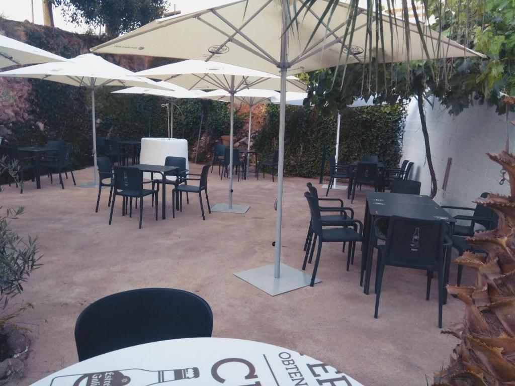 Restauracja lub miejsce do jedzenia w obiekcie Hostal Rural Alba