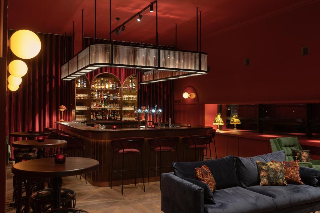 Lounge nebo bar v ubytování Vaeshartelt Maastricht