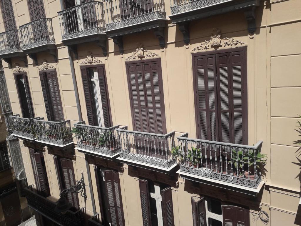 A balcony or terrace at Pastor Design Suites