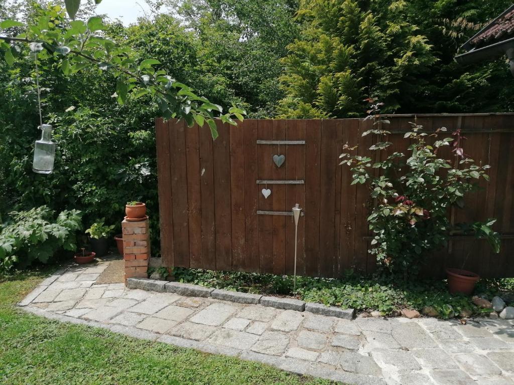 Taman di luar Gartenappartement Ybbs
