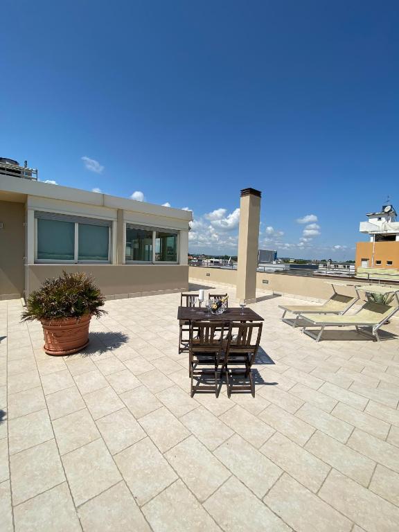 Balkón nebo terasa v ubytování Hotel Avana Fronte Mare