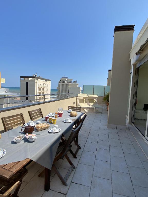 Balkón nebo terasa v ubytování Hotel Avana Fronte Mare