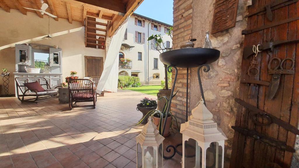 Patio nebo venkovní prostory v ubytování Le Quattro Stagioni B&B and Apartament