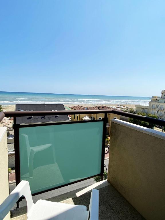 Nespecifikovaný výhled na moře nebo výhled na moře při pohledu z hotelu