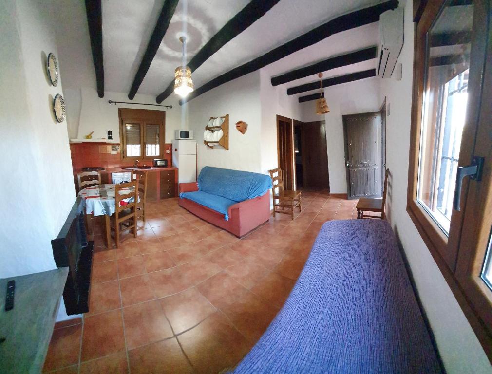 Posezení v ubytování Casas Rurales La Minilla