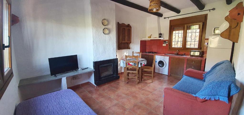 Posezení v ubytování Casas Rurales La Minilla
