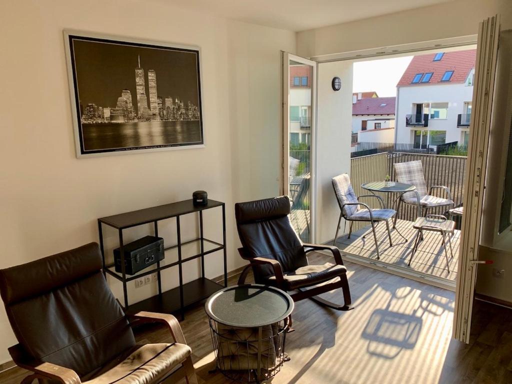 Posezení v ubytování Apartmán C16 Mikulov