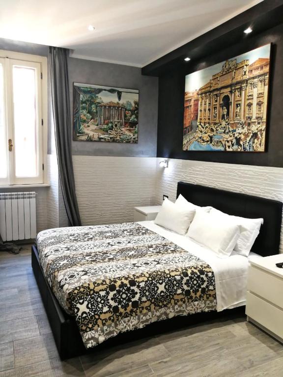 Postel nebo postele na pokoji v ubytování Excellence Suite