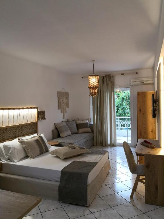 Posezení v ubytování Porto Thassos Apartments & Studios
