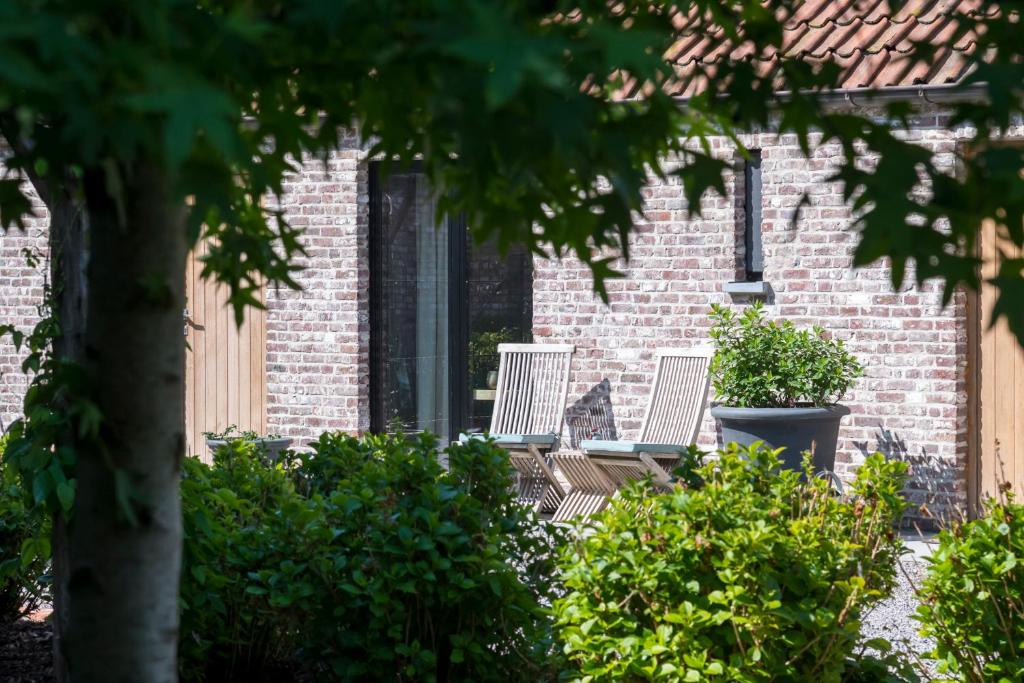 Zahrada ubytování B&B Het Soetewater