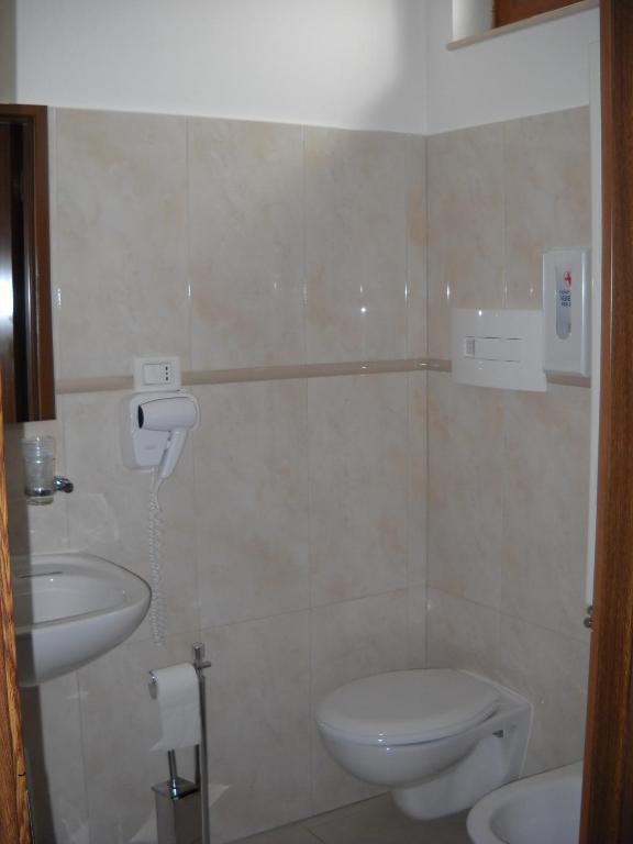 Koupelna v ubytování B&B Angolo Felice