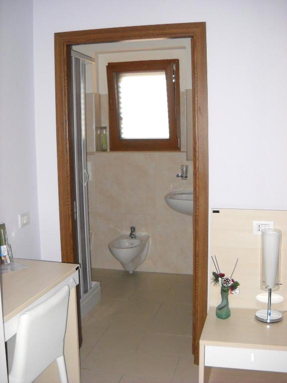 Koupelna v ubytování B&B Angolo Felice