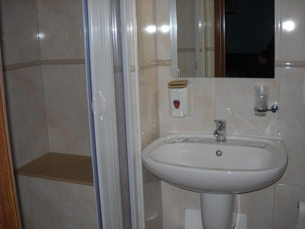 Koupelna v ubytování B&B Angolo Felice