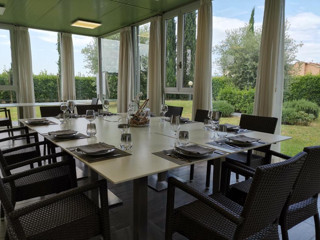 Restaurace v ubytování Charme Hotel
