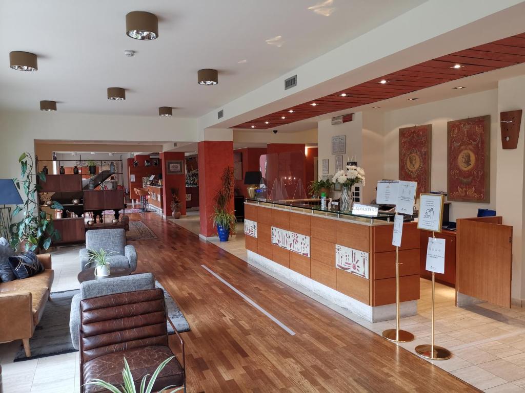 Vstupní hala nebo recepce v ubytování Charme Hotel