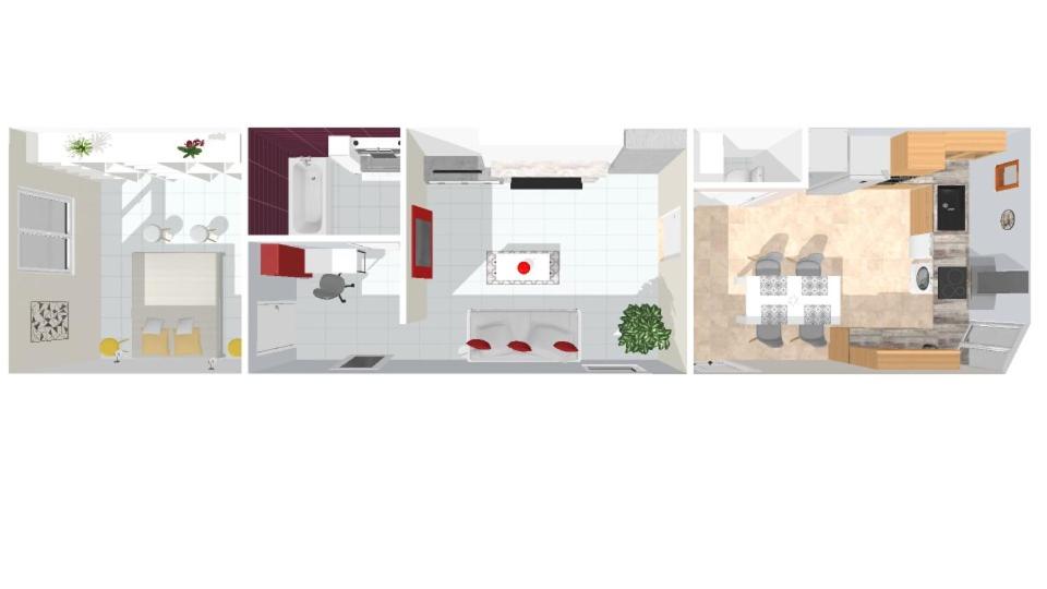 Půdorys ubytování Stop Chez M Cozy # Qualité # Confort # Simplicité