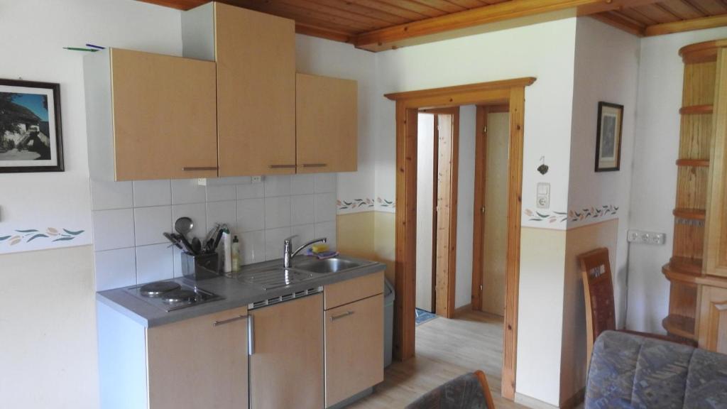 Kuchyň nebo kuchyňský kout v ubytování Gross Lettenwag