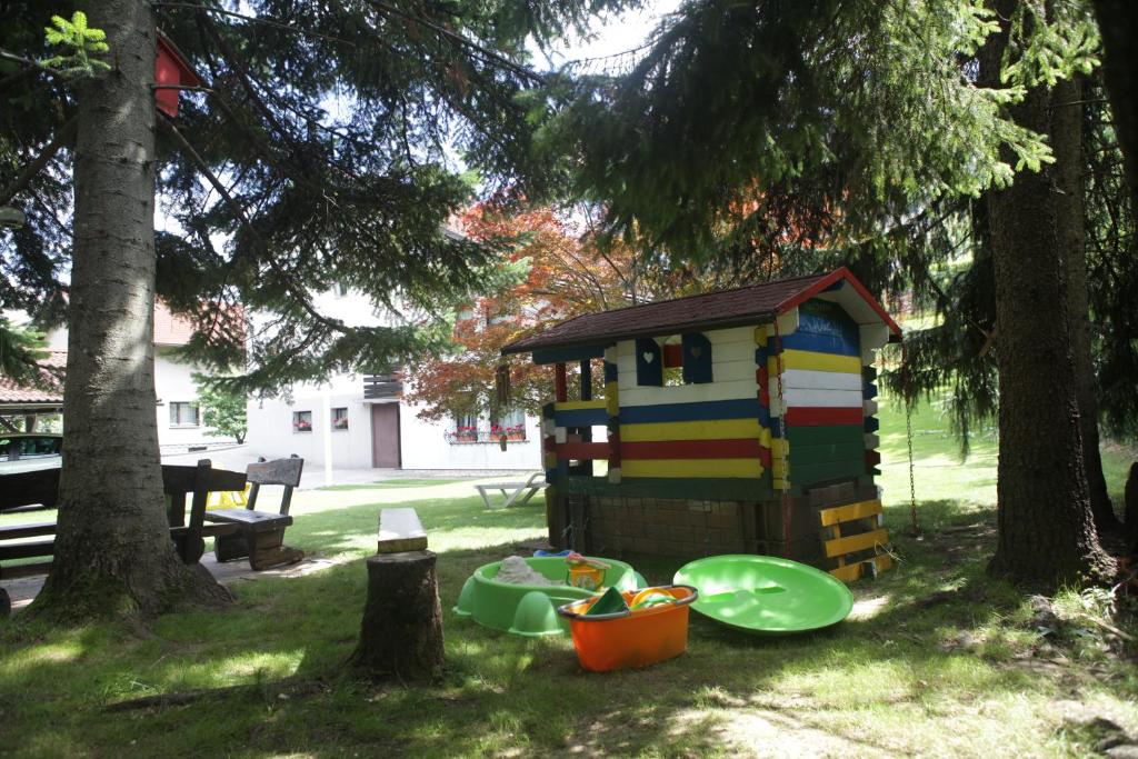Zahrada ubytování Apartment Fon
