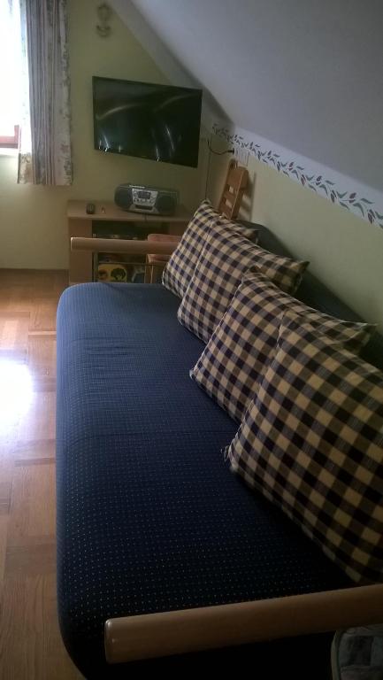 Postel nebo postele na pokoji v ubytování Gross Lettenwag