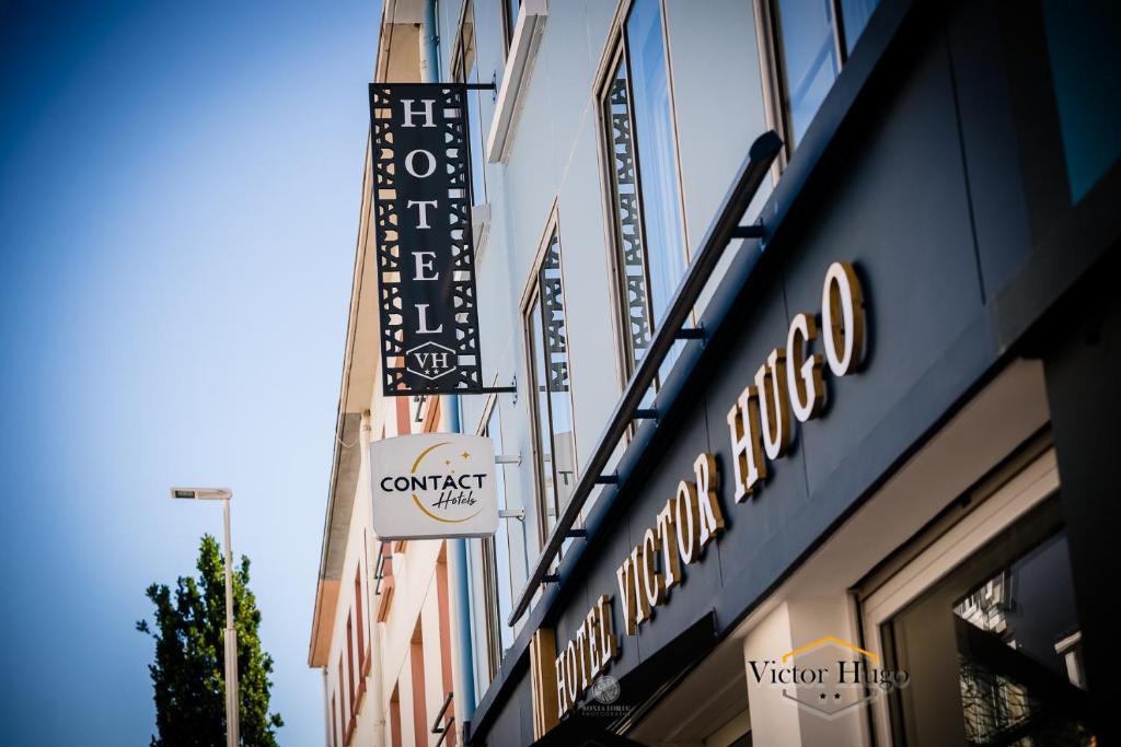 Certifikát, hodnocení, plakát nebo jiný dokument vystavený v ubytování Hôtel Victor Hugo Lorient