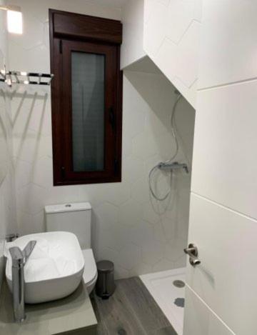 Koupelna v ubytování Apartamentos3Cuevas