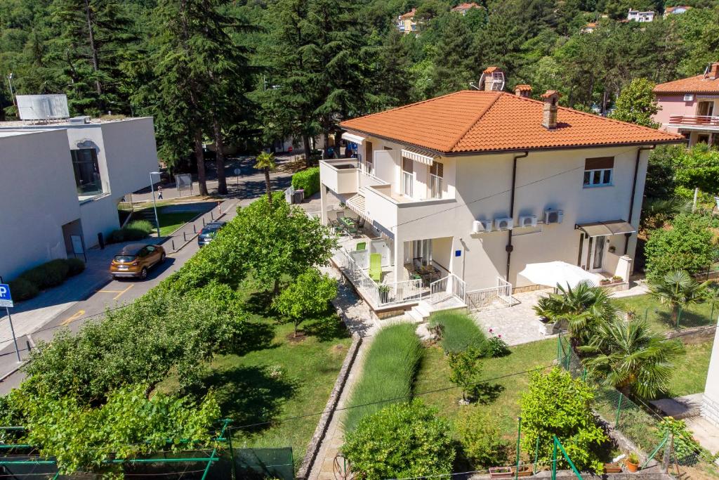 Budynek, w którym mieści się apartament