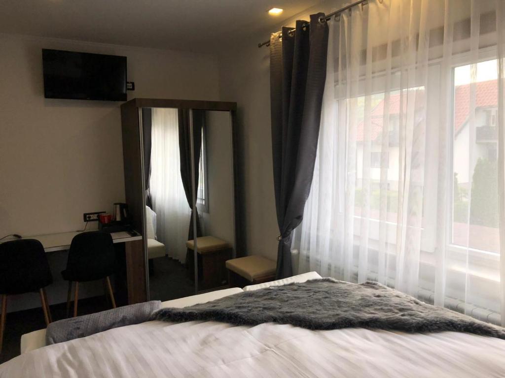 Postel nebo postele na pokoji v ubytování Luxury rooms Lira
