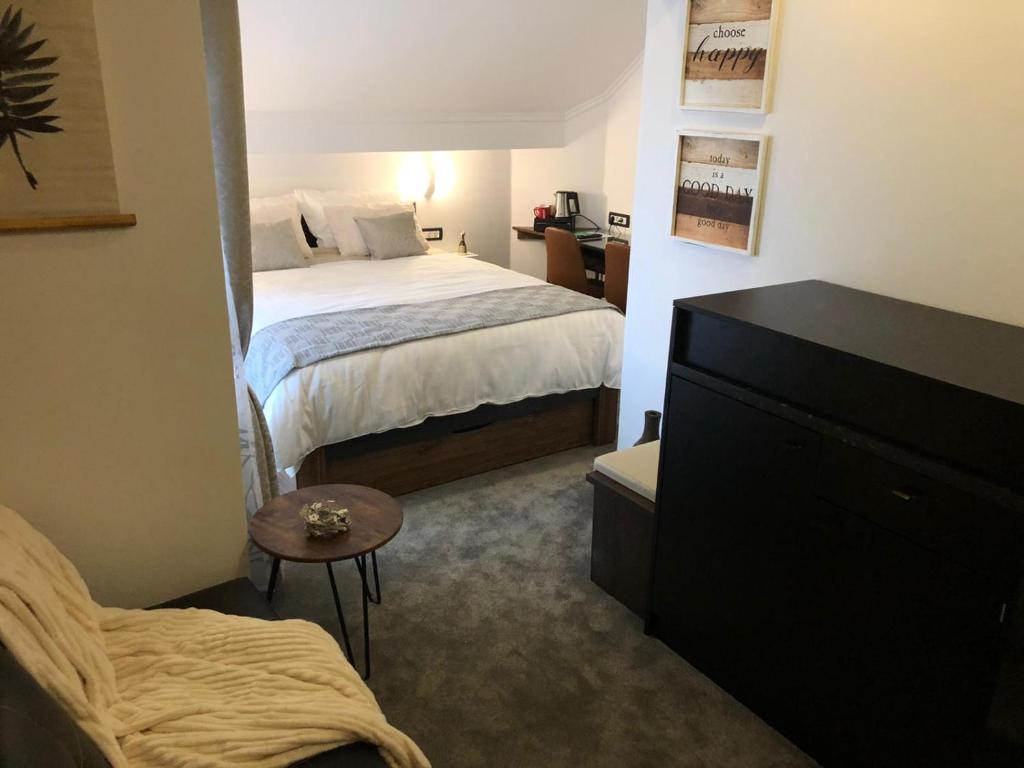 Postel nebo postele na pokoji v ubytování Luxury rooms Lira