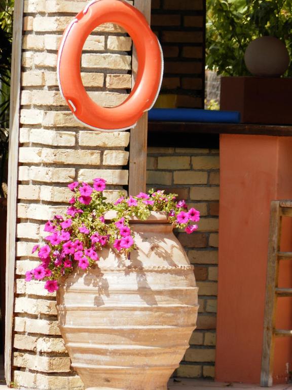 Zahrada ubytování HYGGE Corfu