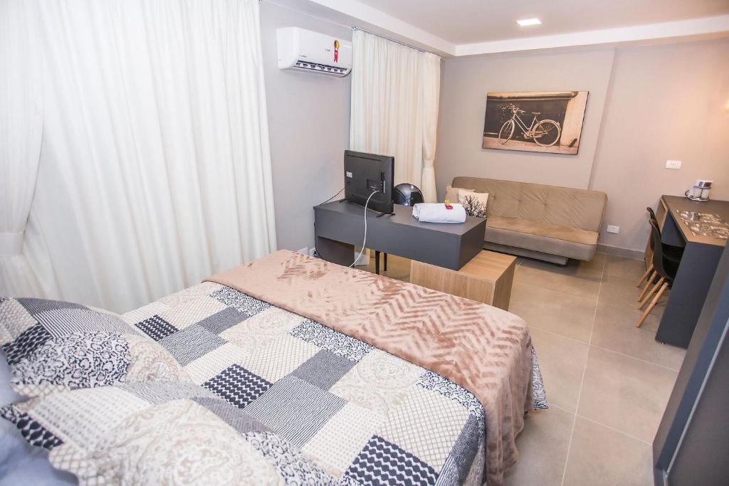  Studio Ensolarado em Andar Alto - ALL1509