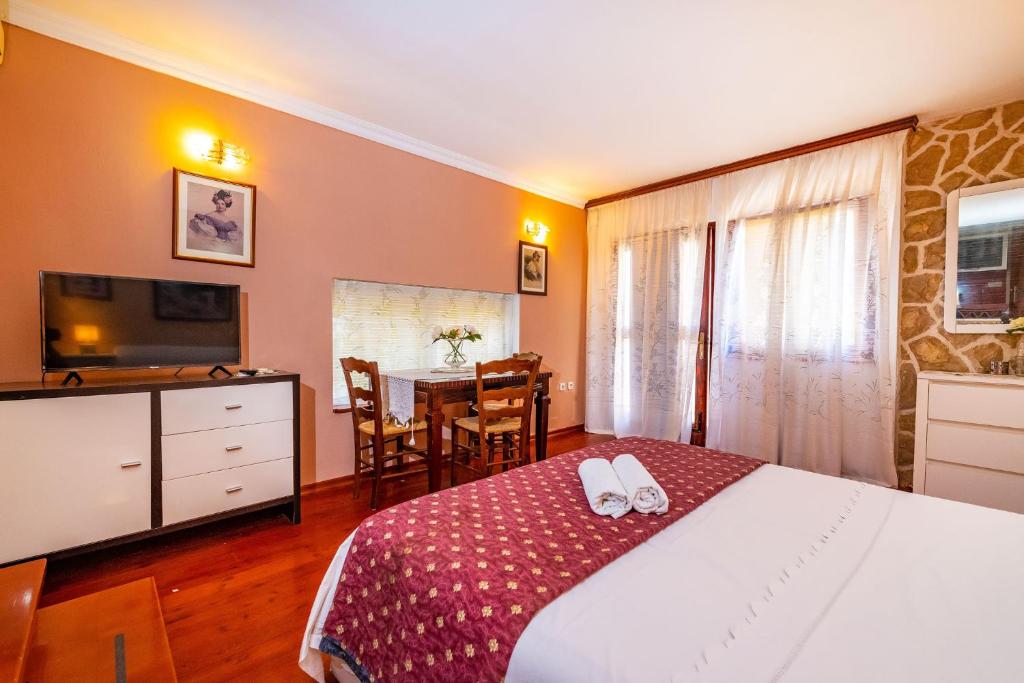 Posteľ alebo postele v izbe v ubytovaní Olive House Zadar