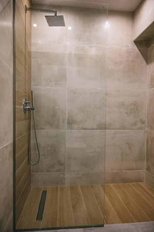 Koupelna v ubytování Hotel Hermes Pieria