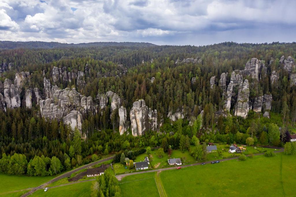 Příroda nedaleko apartmánu