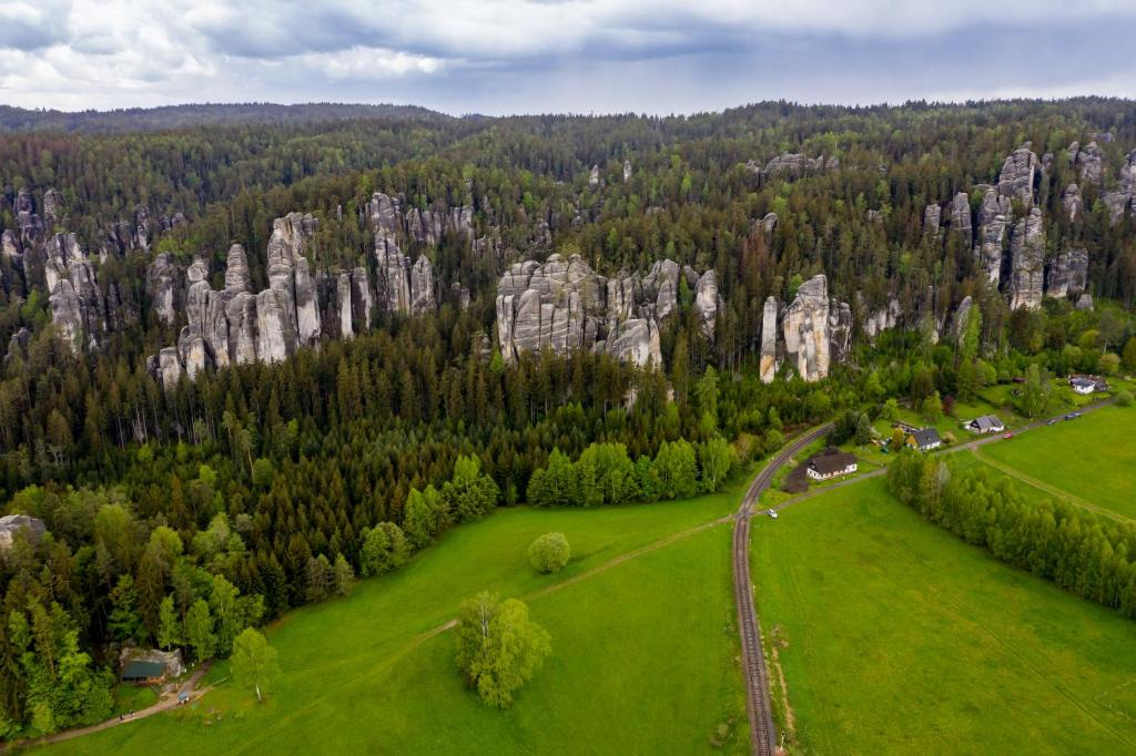 Příroda nedaleko apartmánu