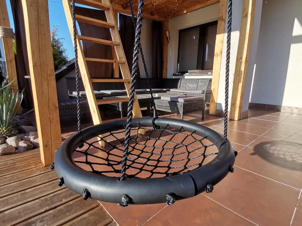 Gril pre hostí vo vile