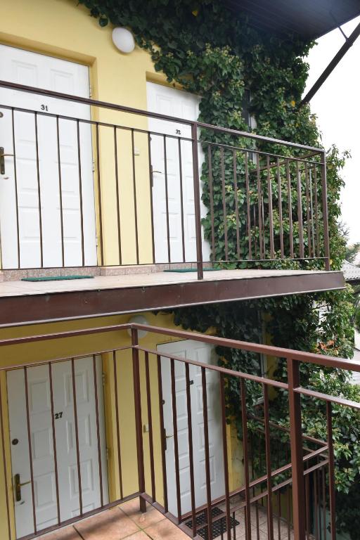 Balkón nebo terasa v ubytování Hostel Malva