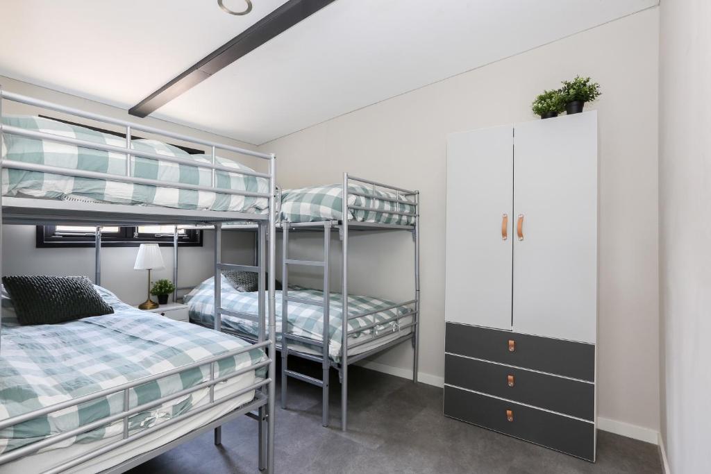 Postel nebo postele na pokoji v ubytování Beach house