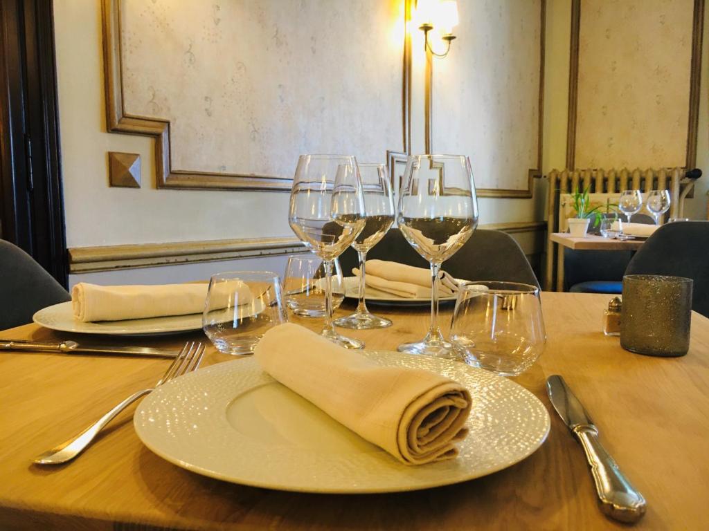 Nápoje v ubytování Logis Hôtel Teyssier