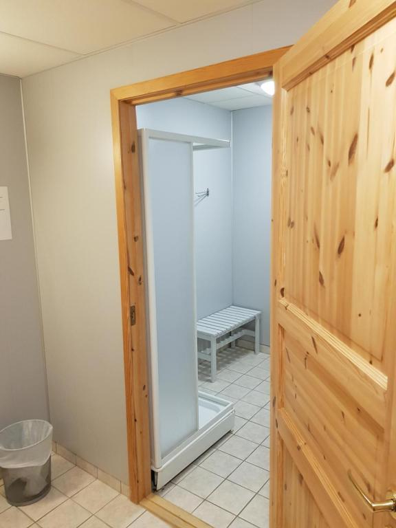 Koupelna v ubytování Utsira Overnatting - Sildaloftet
