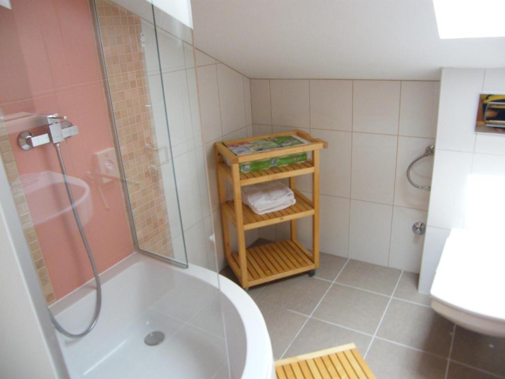 Kúpeľňa v ubytovaní Apartment Mamut