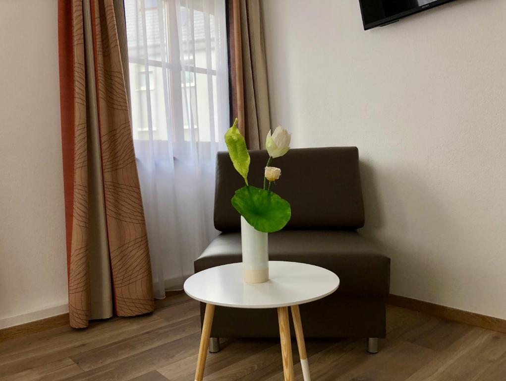 Posezení v ubytování A Lotus Hotel